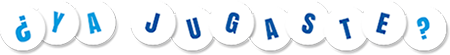 ¿Ya Jugaste?